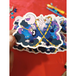 Biblical Luna Sticker