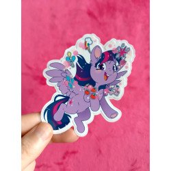 Twilight Flying Sticker